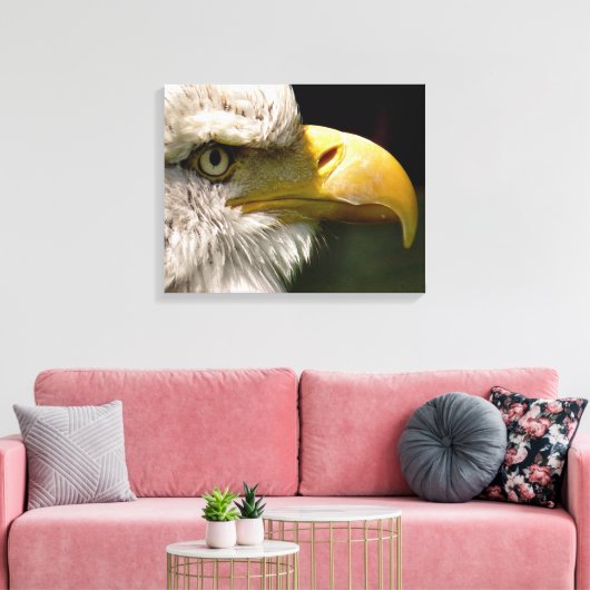 BALD ELGF CANVAS AFDRUK (Insitu (Woonkamer))