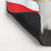 BALD ELLE EN AMERIKAANSE VLAG MOUSEPAD MUISMAT (Hoek)