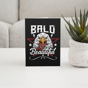Bald en Beauful Eagle Kaart
