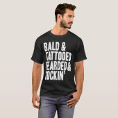 Bald en Rockin T-shirt (Voorkant volledig)