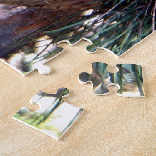 Bald Face Hornets Nest Legpuzzel (Zijkant)