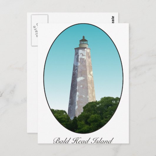 Bald Head Briefkaart (Voorkant / Achterkant)