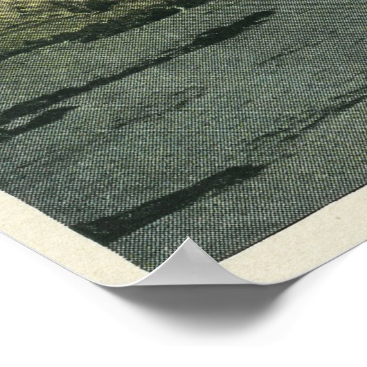 Bald Head Cliff en Exterior of Cliff House # Poster (Hoek)