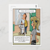 Bald Head Island Funny Carte postale (Devant / Derrière)