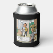 Bald Head Island Grappige Koelbox Blikjeskoeler (Blikje Achterkant)