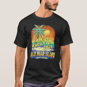 Bald Head Island North Carolina Family Vacation 20 T-shirt