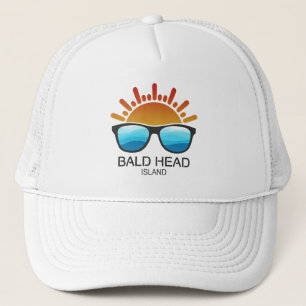 Bald Head Island North Carolina zonnebril Trucker Pet