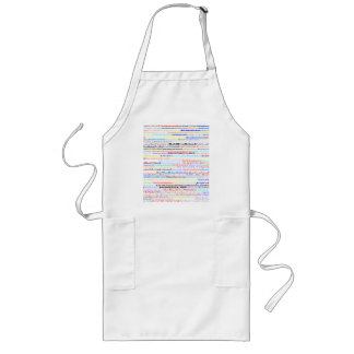 Bald Head Island Texte Design II Long tablier