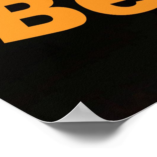 "Bald is Beautiful!" affiche 34,5 x 23 (Coin)