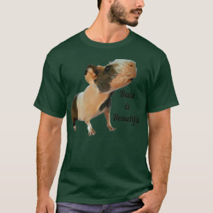 Bald is een prachtig, dunnig varken t-shirt