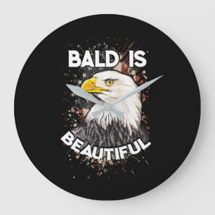Bald is een prachtig patriottisch Amerikaans oerge Grote Klok