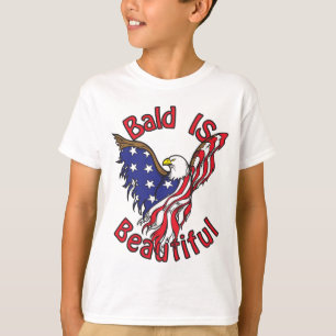 Bald is prachtig - stijl4 t-shirt