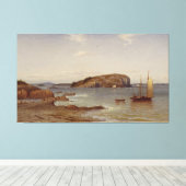 Bald Porcupine Island | 1868 2 Canvas Afdruk (Insitu (Houten vloer))