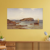 Bald Porcupine Island | 1868 2 Canvas Afdruk (Insitu (Woonkamer))