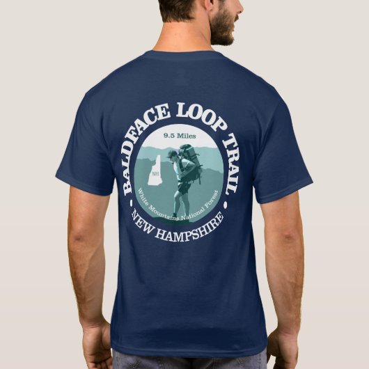 Baldface Loop Trail (T) T-shirt (Achterkant)