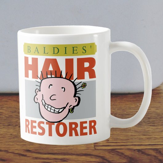 Baldies Hair Restorer Koffiemok