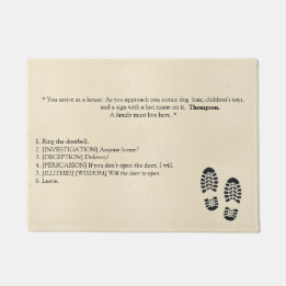 Baldur's Gate 3 Geïnspireerde Deurmat