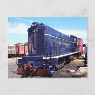 Baldwin B&O-locomotief # 412 Briefkaart