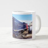 Baldwin B&O Locomotive #412 Jumbo Mug (Devant droit)