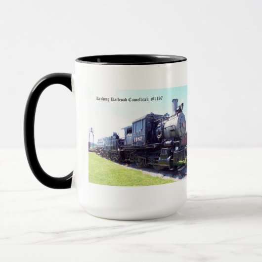 Baldwin Built Reading Railroad Camelback #1187 Mok (Links)