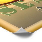 Baldwin Florida Orange Blossom Special Trein Kunst Poster (Hoek)