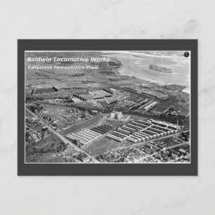Baldwin Locomotive Works, Eddystone Pennsylvania Briefkaart