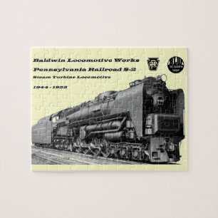 Baldwin Locomotive Works S-2 PRR Steam Turbine Legpuzzel