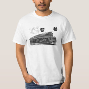 Baldwin-Pennsylvania Railroad T1 Steam Locomotive T-shirt