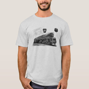 Baldwin-Pennsylvania Railroad T-1 Steam Locomotive T-shirt