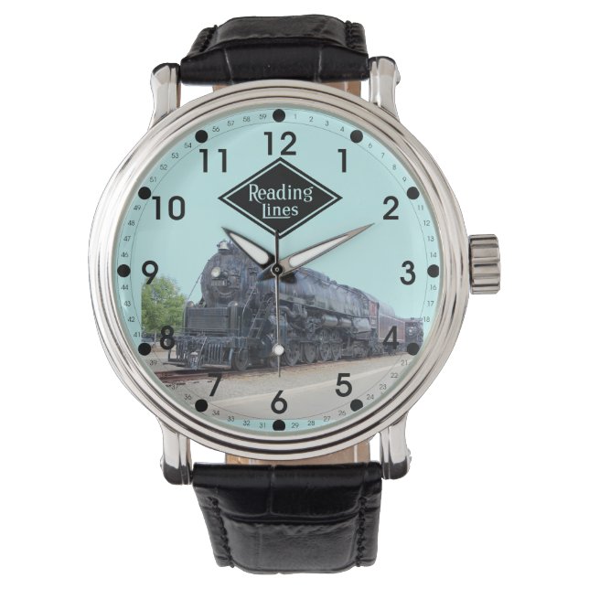Baldwin — Reading Railroad Locomotive 2124 Horloge (Voorkant)