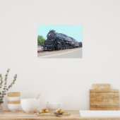 Baldwin — Reading Railroad Locomotive 2124 Poster (Keuken)