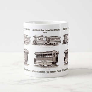 Baldwin Stoommotor voor Straatauto's 1876 Jumbo Mo Beker