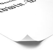 Baldwin Westinghouse Elektrische locomotief 1893 Perfect Poster (Hoek)