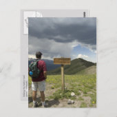 baldy trail briefkaart (Voorkant / Achterkant)