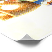 Bâle, Die stadt am Rhein, Suisse, Affiche de voyag (Coin)