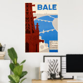 Bâle, foire suisse du 7 au 17 avril 1934, Poster (Bureau à domicile)