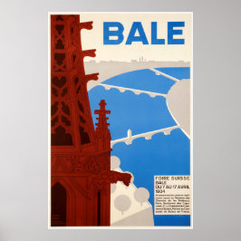 Bâle, foire suisse du 7 au 17 avril 1934, Poster