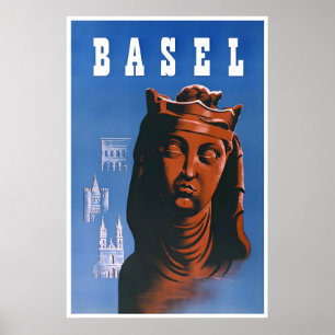 Bâle Suisse Art Suisse Affiche de voyage Impressio