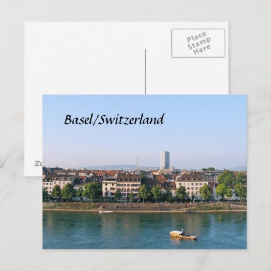 Bâle/Suisse - Carte postale (Devant / Derrière)