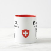Bâle Suisse Crest Coffee Mug (Centre)