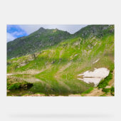 Balea Lake Mountain Slope – Romania Alpine Print (Recto)