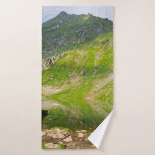 Balea Lake Mountain Slope – Romania Alpine Print