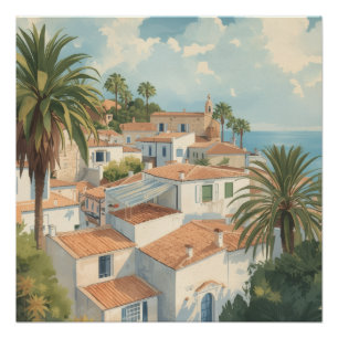 Baleaire Eilanden Oude Franse Reis Perfect Poster