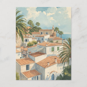 Balearische Eilanden Oude Franse Reis Briefkaart