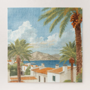 Balearische Eilanden Oude Franse Reis Legpuzzel