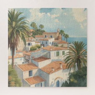 Balearische Eilanden Oude Franse Reis Legpuzzel