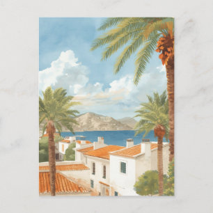 Balearische Eilanden Vintage Franse Reis Briefkaart