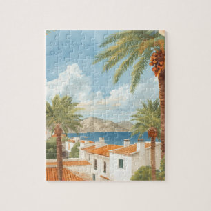 Balearische Eilanden Vintage Franse Reis Legpuzzel