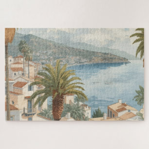 Balearische Eilanden Vintage Franse Reis Legpuzzel