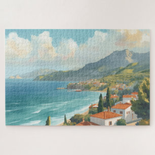 Balearische Eilanden Vintage Franse Reis Legpuzzel